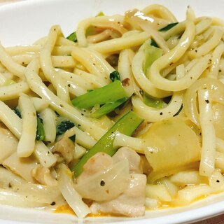 クリーム煮うどん